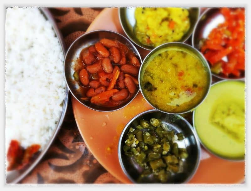 vegetarisches essen in indian