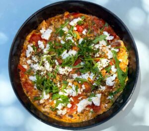 rührei mit tomaten
