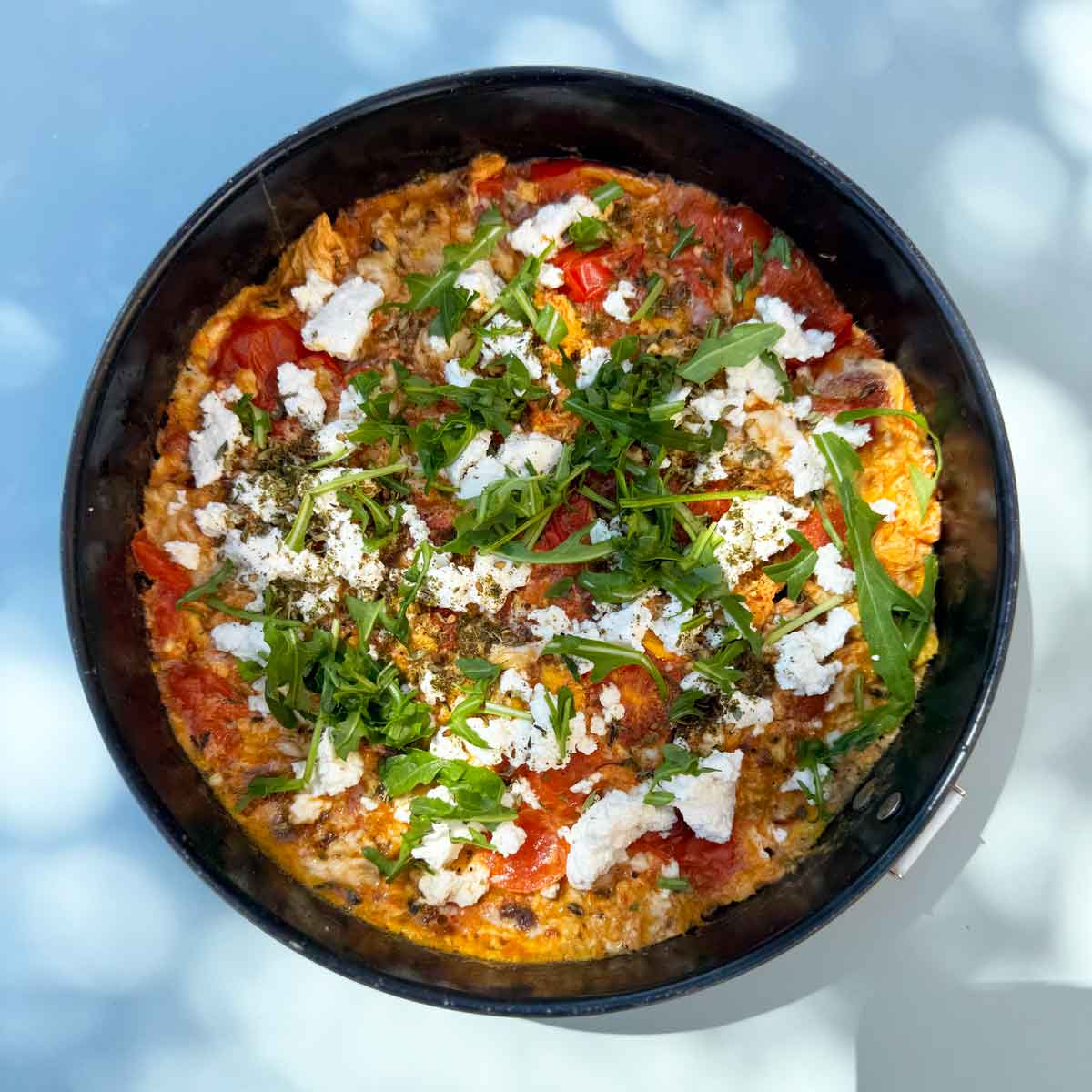 Mehr über den Artikel erfahren Tomaten-Omelett
